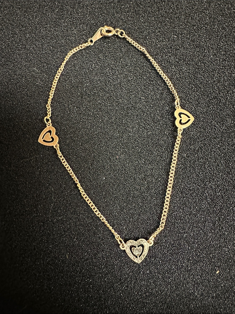 Vintage 1980 Avon Sweet Romance Ankle Bracelet